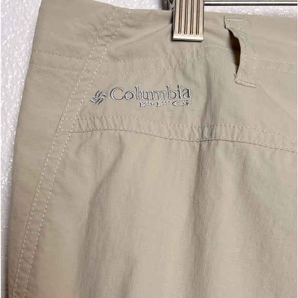 NWT Columbia PFG Aruba Roll Up Pants Color Fossil Size 12 - Picture 9 of 10